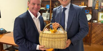 Em Brasília, Pedro Longo se reúne com Hugo Motta e dirigentes do MDB