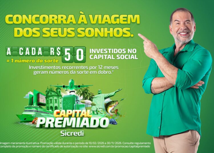 Campanha Capital Premiado Sicredi 2026 entra na reta final; ainda dá tempo de participar e concorrer a prêmios