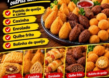Fazemos centenas de salgados em Tarauacá: encomende para sua festa ou evento