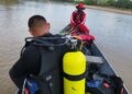 Bombeiros continuam buscas por jovem desaparecido no Rio Tarauacá, na divisa entre Acre e Amazonas