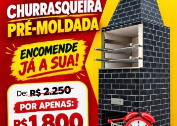 Churrasqueira pré-moldada com preço especial na Ronsy, em Tarauacá: aproveite a promoção