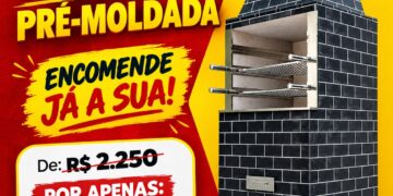Churrasqueira pré-moldada com preço especial na Ronsy, em Tarauacá: aproveite a promoção