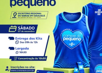 Sebrae prorroga inscrições da Corrida Compre do Pequeno em Tarauacá; prazo vai até 6 de novembro